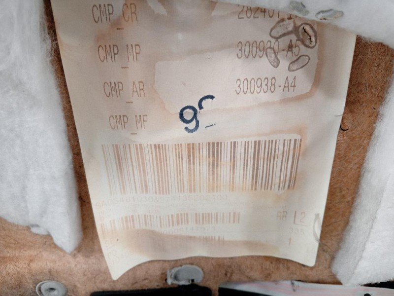 Pannello Rivestimento Porta POST DX PANNELLO RIVESTIMENTO PORTA POST DX Mercedes Classe R W251 2006