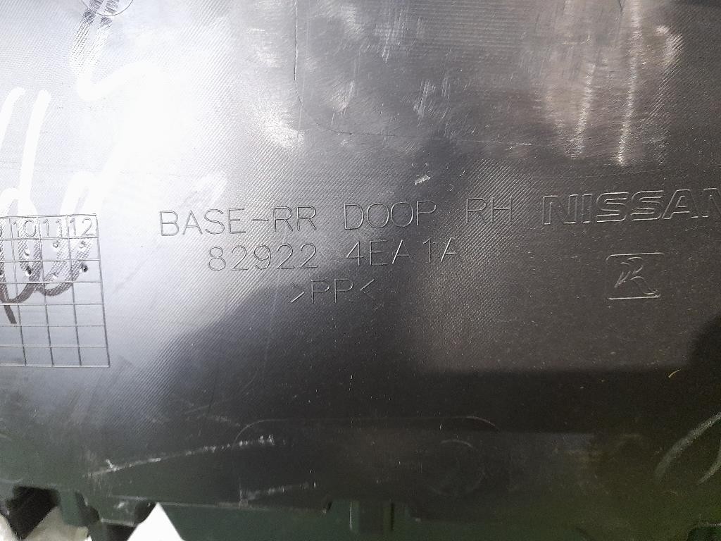 Pannello Rivestimento Porta POST DX 829224EA1A Nissan Qashqai II 2014