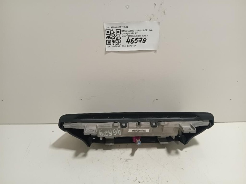 Display Multimediale 6550 6837128-04 Bmw Serie 3 F30 Berlina 2015