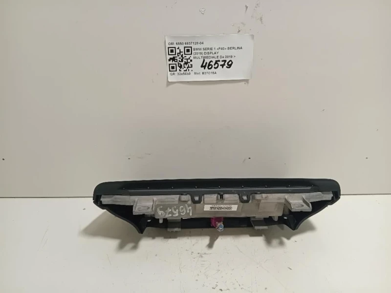 Display Multimediale 6550 6837128-04 Bmw Serie 3 F30 Berlina 2015