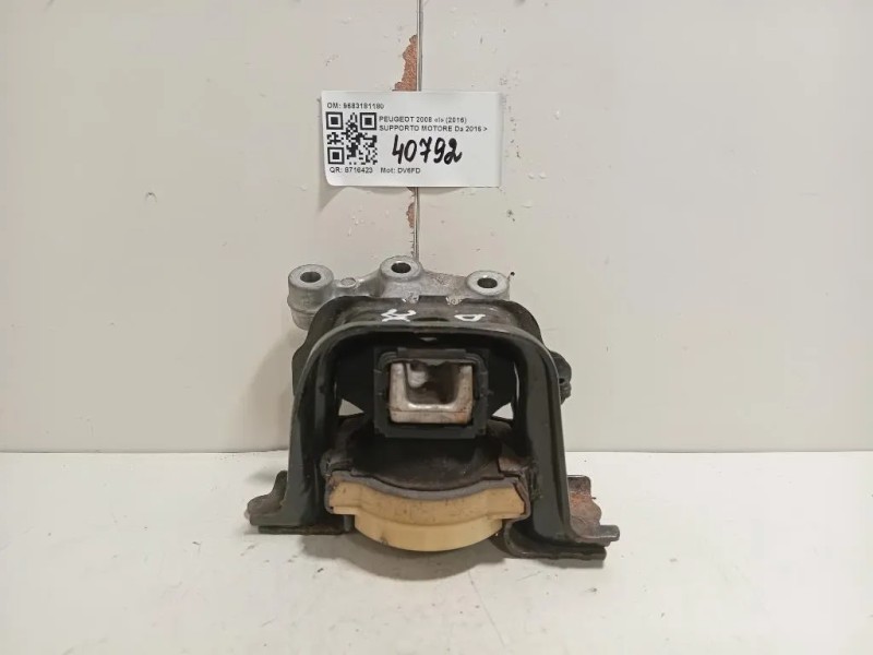 Supporto Motore 9683181180 Peugeot 2008 I 2016