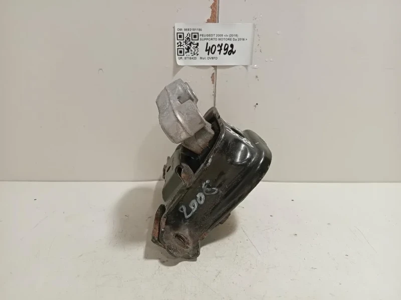 Supporto Motore 9683181180 Peugeot 2008 I 2016