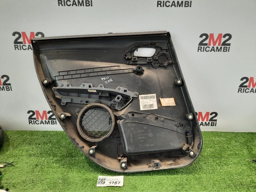 Pannello Rivestimento Porta POST DX 96763551MA Peugeot 208 I 2015