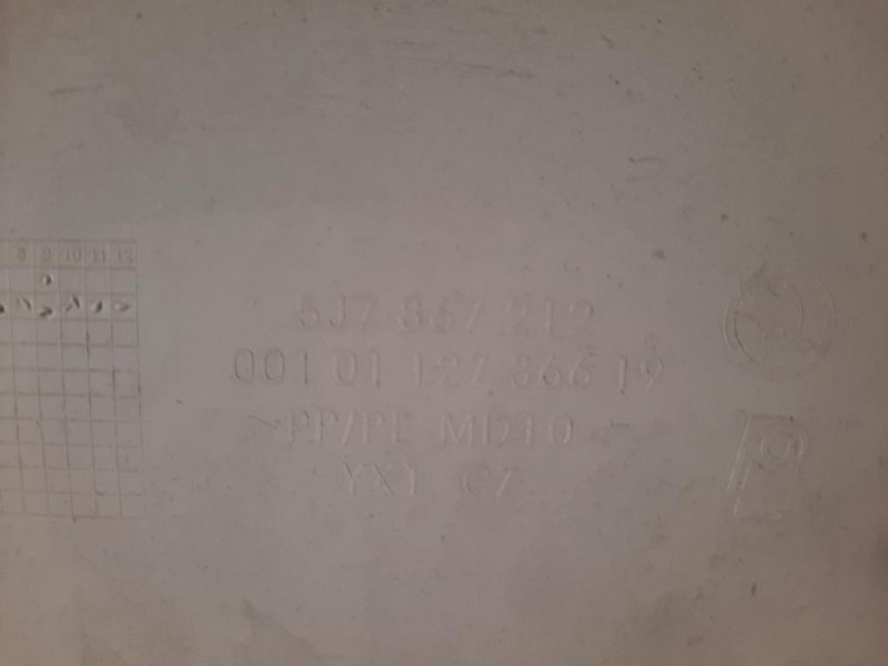 Pannello Rivestimento Porta POST DX 5J7867212 Skoda Roomster 5J7 2010