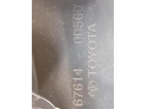 Pannello Rivestimento Porta POST DX 67614-0D560 Toyota Yaris IV 2017