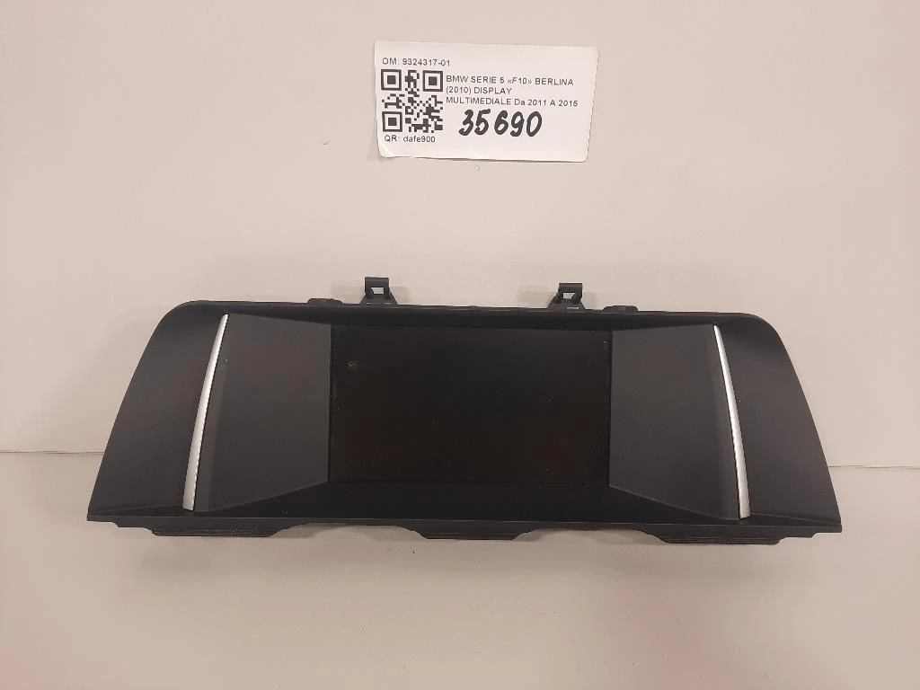 Display Multimediale 9324317-01 Bmw Serie 5 F10 Berlina 2010
