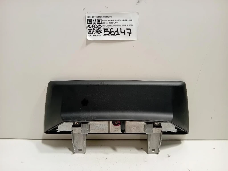 Display Multimediale 681051106 Bmw Serie 5 G30 Berlina 2016