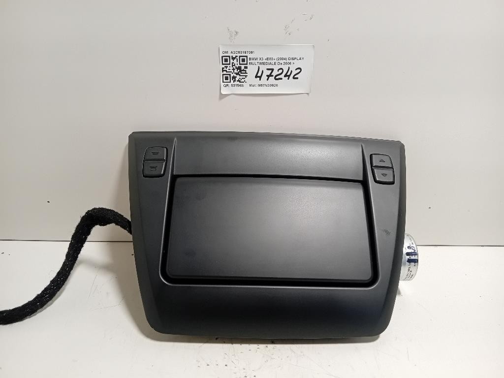 Display Multimediale A2C53167091 SCHERMO DISPLAY NAVIGATORE Bmw X3 E83 2004