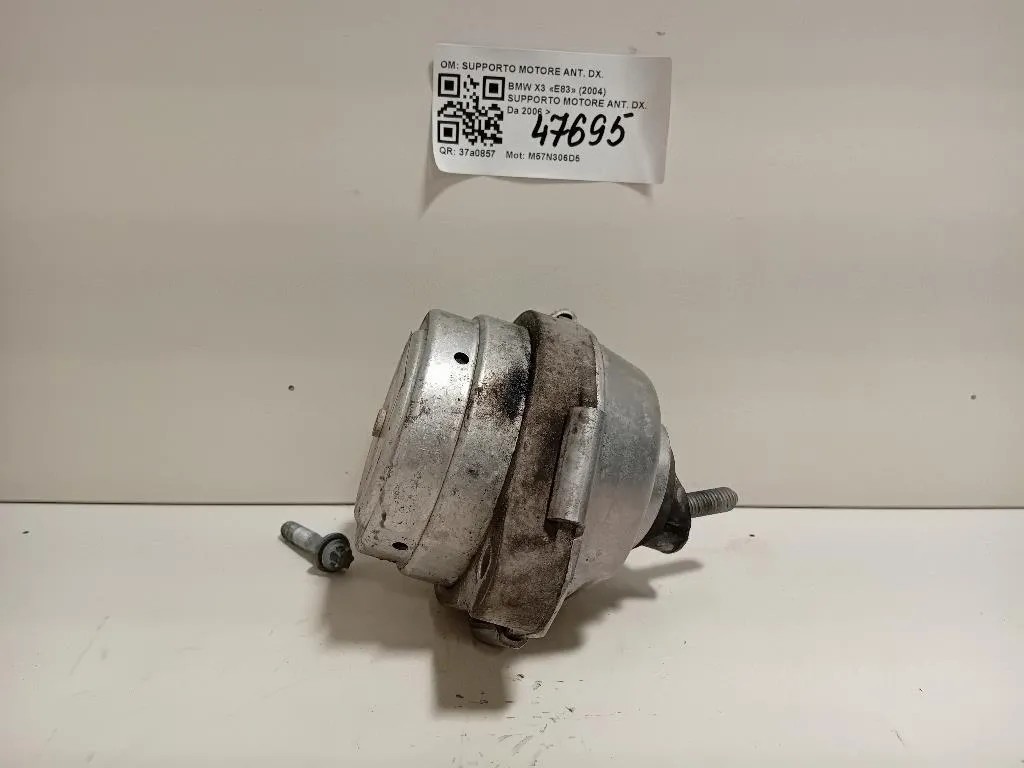 Supporto Motore ANT DX SUPPORTO MOTORE ANT DX Bmw X3 E83 2004