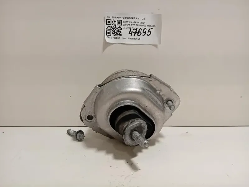 Supporto Motore ANT DX SUPPORTO MOTORE ANT DX Bmw X3 E83 2004