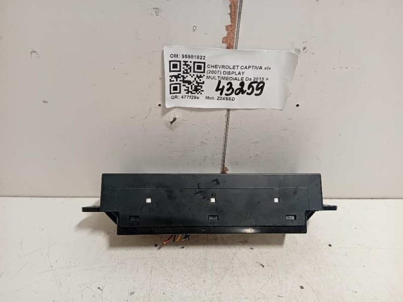 Display Multimediale 95981822 Chevrolet Captiva I 2007