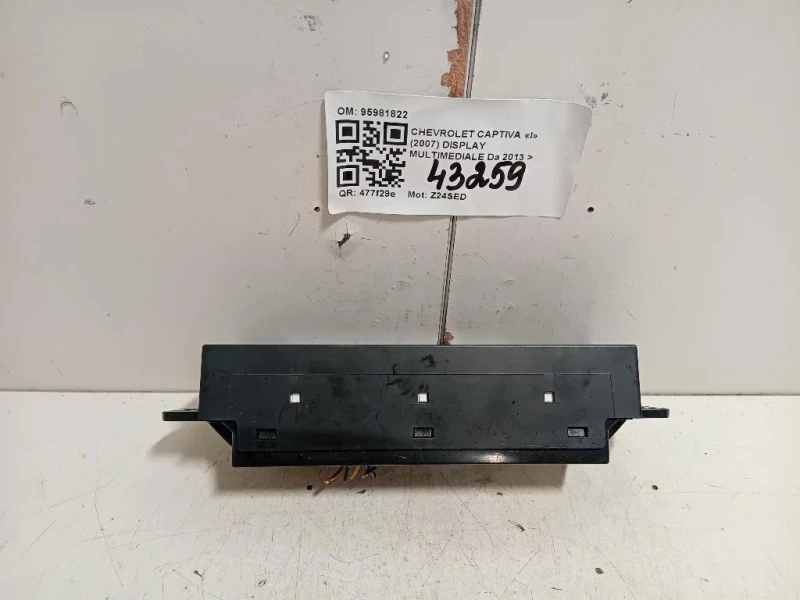 Display Multimediale 95981822 Chevrolet Captiva I 2007