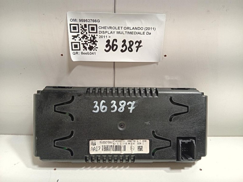 Display Multimediale 95952766G Chevrolet Orlando 2011