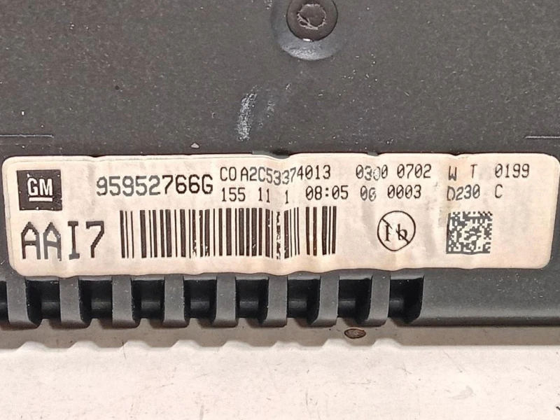 Display Multimediale 95952766G Chevrolet Orlando 2011