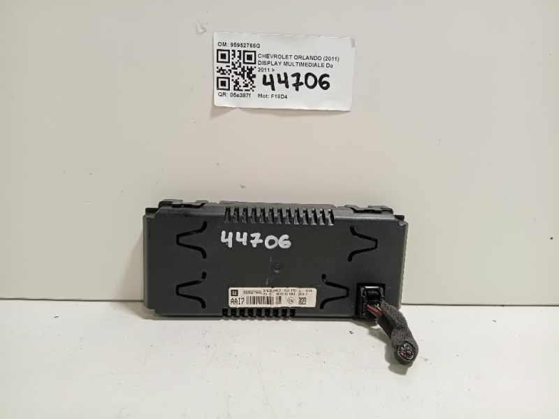 Display Multimediale 95952766G Chevrolet Orlando 2011