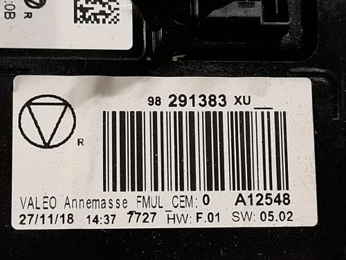 Display Multimediale 9828476980 Citroen C3 III 2016