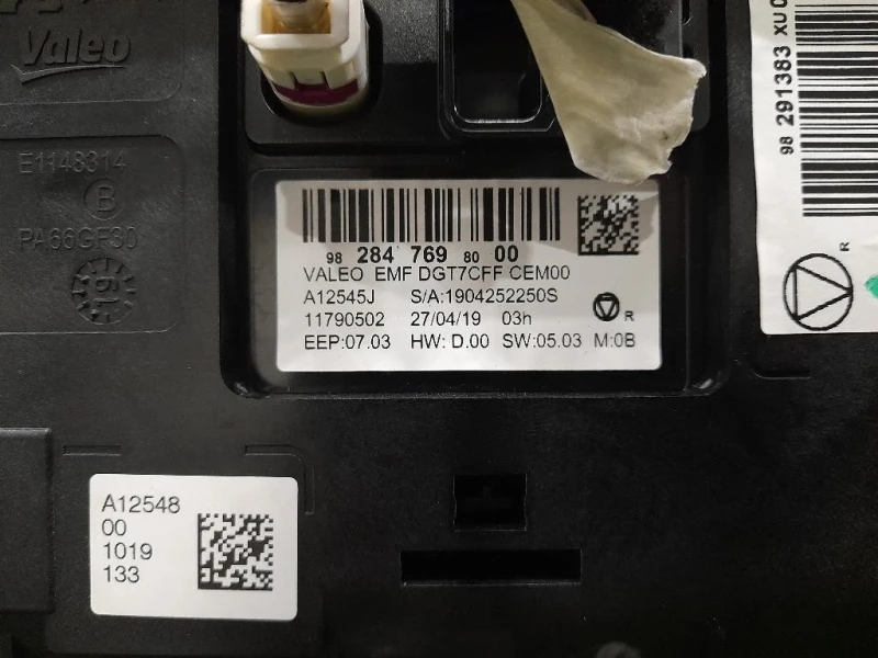 Display Multimediale 9828476980 Citroen C4 Grand Picasso II 2016