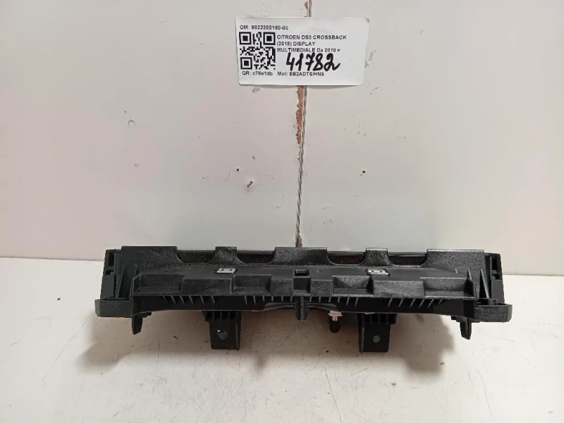 Display Multimediale 9822203180-00 Citroen DS3 Crossback 2018