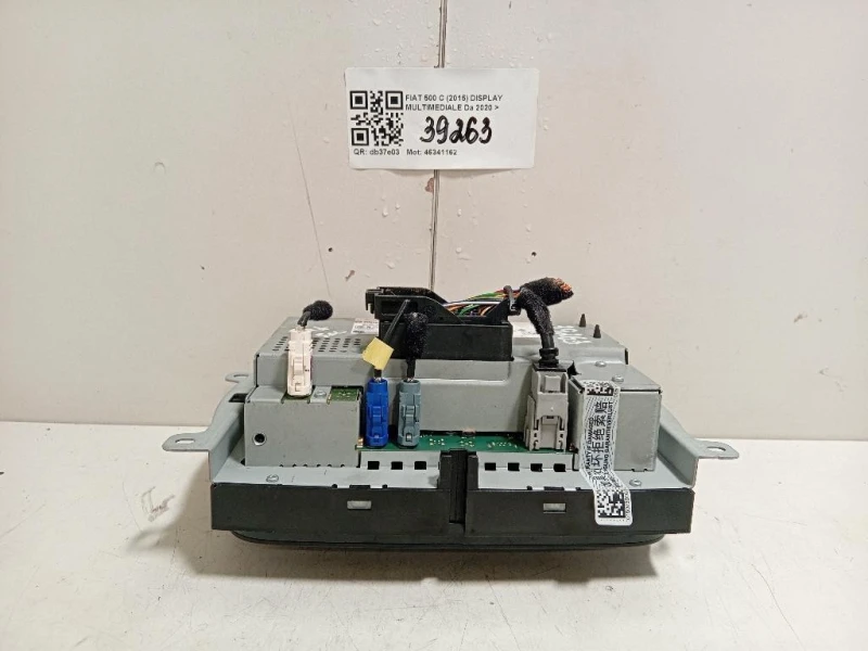 Display Multimediale Fiat 500 C 2015