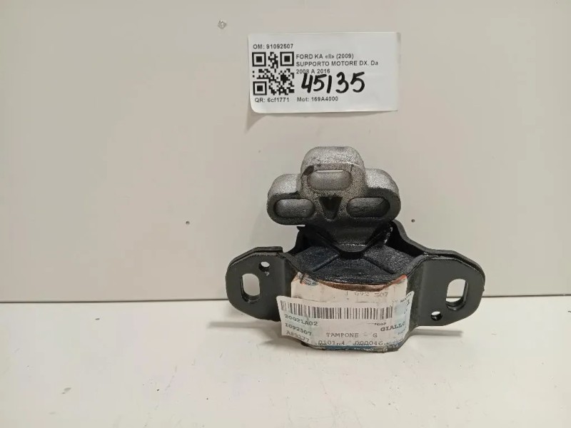 Supporto Motore DX 1092507 Ford KA II 2009
