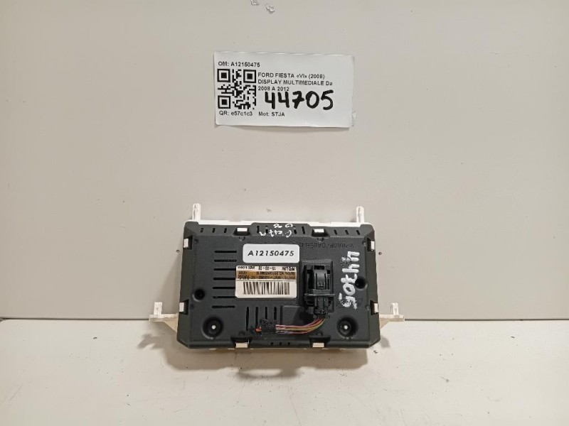 Display Multimediale A12150475 Ford Fiesta VI 2008
