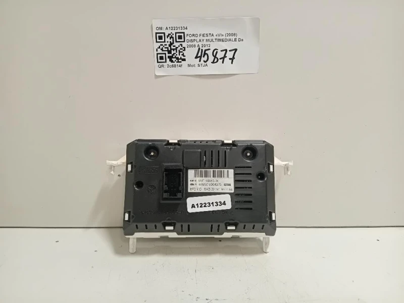 Display Multimediale A12231334 Ford Fiesta VI 2008