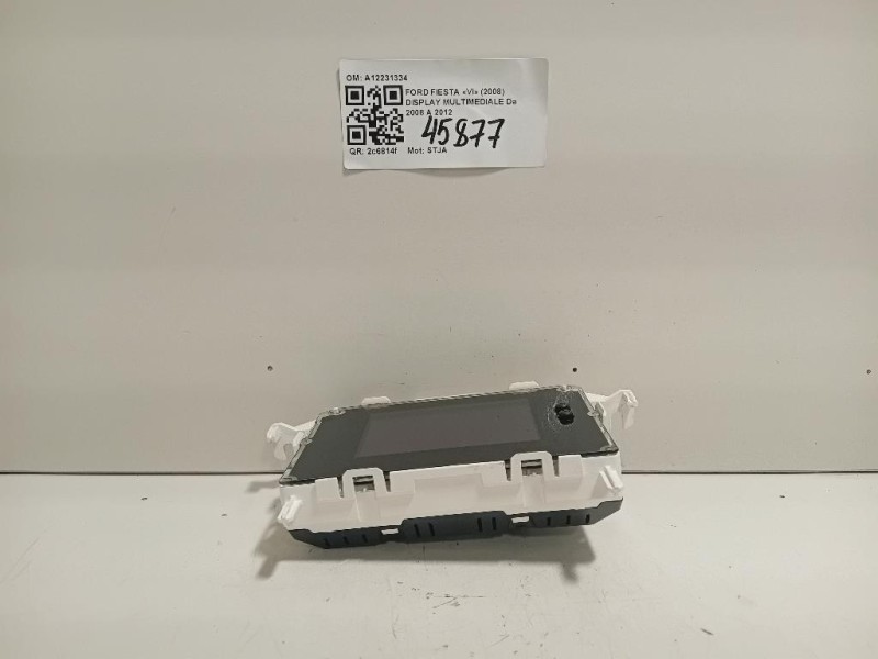 Display Multimediale A12231334 Ford Fiesta VI 2008