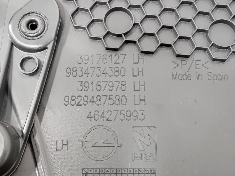 Pannello Rivestimento Porta POST SX 9834734380 PANNELLO RIVESTIMENTO PORTA POST SX Opel Corsa F 2019