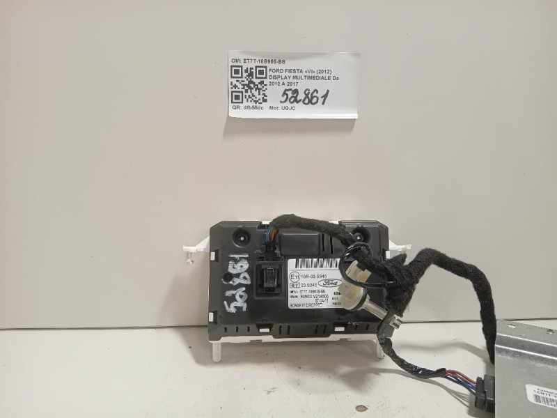 Display Multimediale ET7T-18B955-BB Ford Fiesta VI 2012