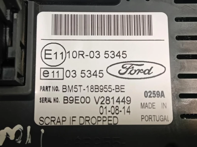 Display Multimediale 10R-03 5345 Ford Focus IV SW 2011