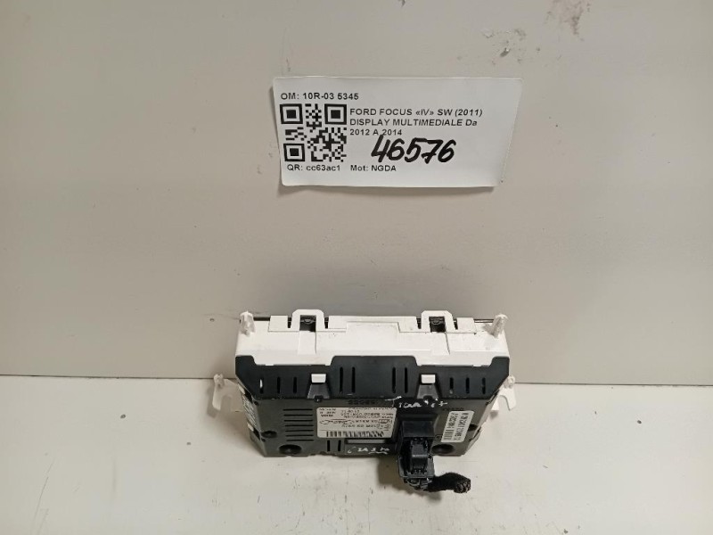 Display Multimediale 10R-03 5345 Ford Focus IV SW 2011