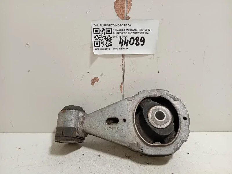 Supporto Motore DX SUPPORTO MOTORE DX Renault Mégane III 2012
