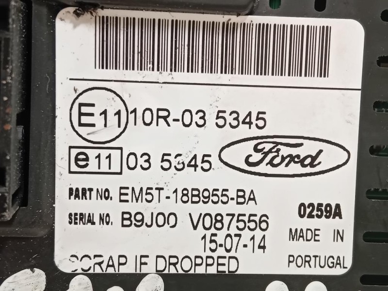 Display Multimediale 10R-03 5345 Ford Focus IV SW 2011