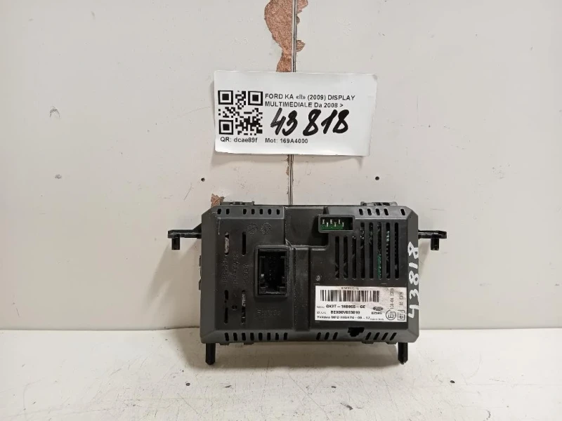 Display Multimediale GK2T-18B955-GE Ford KA II 2009
