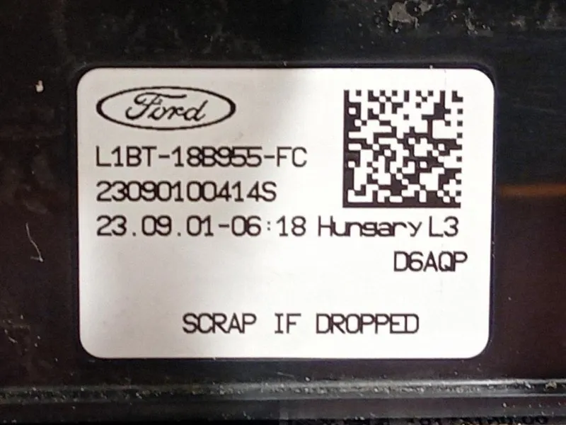 Display Multimediale L1BT-18B955-FC Ford PUMA II 2019