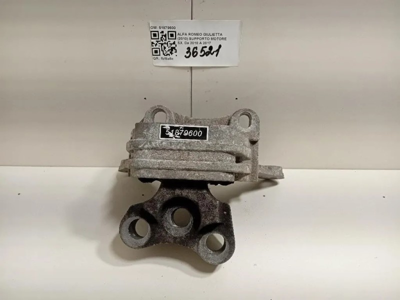Supporto Motore SX 51879600 Alfa Romeo Giulietta 2010