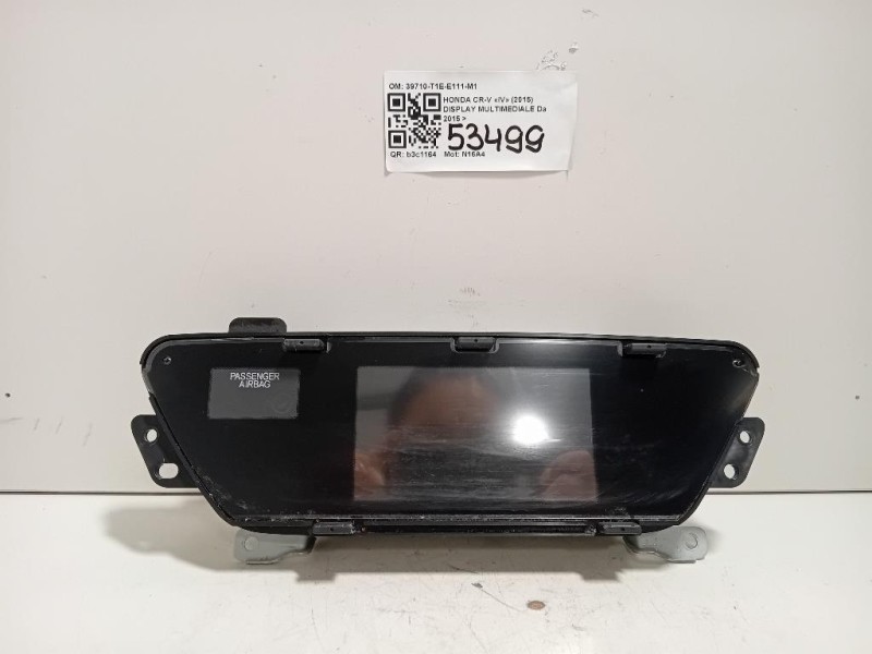 Display Multimediale 39710-T1E-E111-M1 Honda CR-V IV 2015