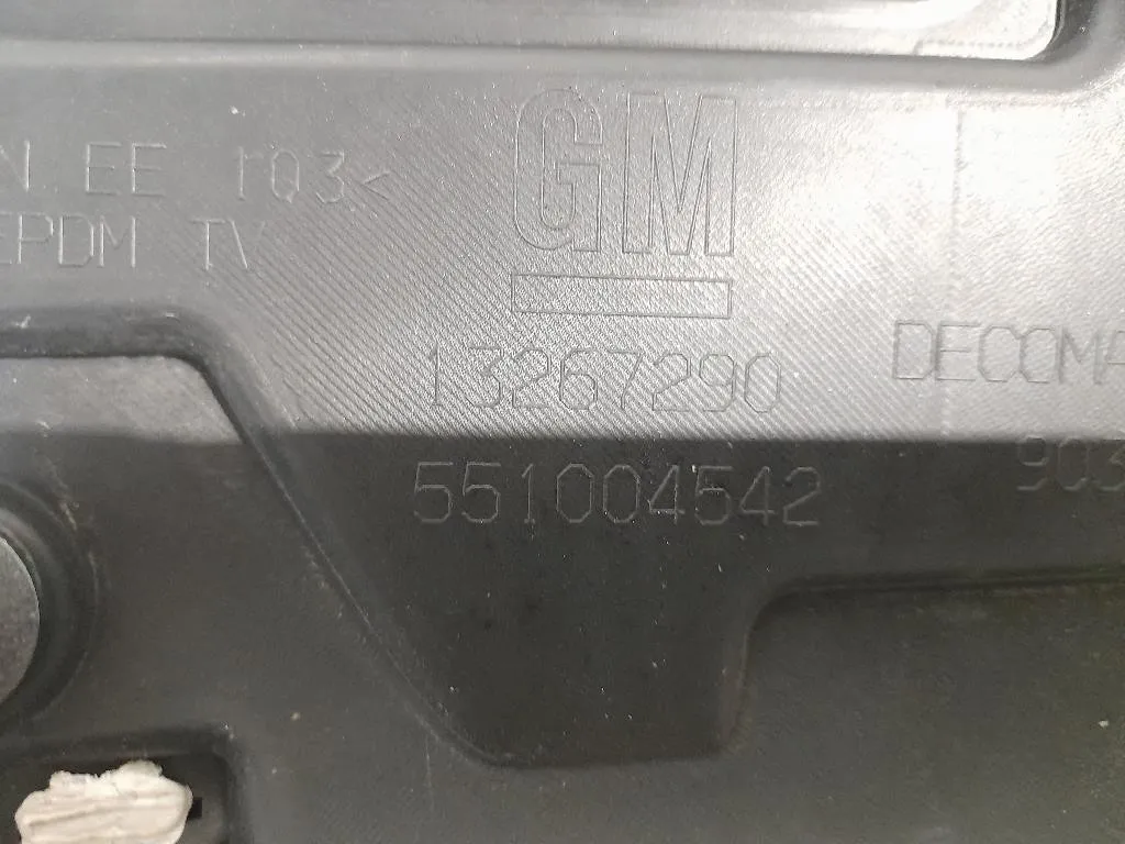 Pannello Rivestimento Portello EST INF POST 13267290 Opel Insignia A SW 2009