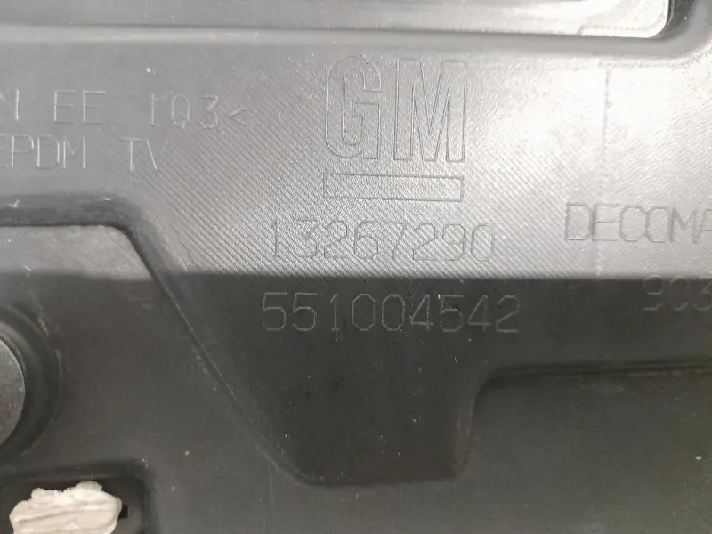 Pannello Rivestimento Portello EST INF POST 13267290 Opel Insignia A SW 2009