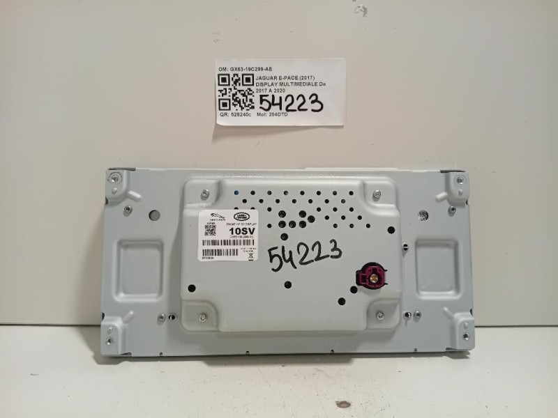 Display Multimediale GX63-19C299-AE Jaguar E-pace 2017