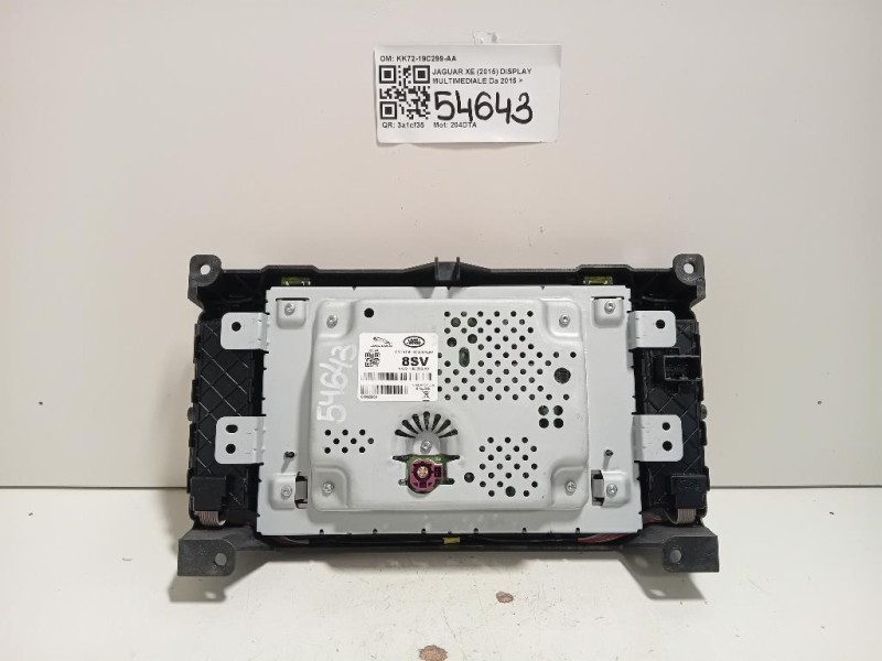 Display Multimediale KK72-19C299-AA Jaguar XE 2015