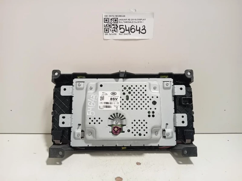 Display Multimediale KK72-19C299-AA Jaguar XE 2015