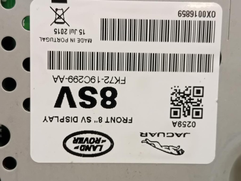 Display Multimediale FK72-19C299-AA Jaguar XE 2015