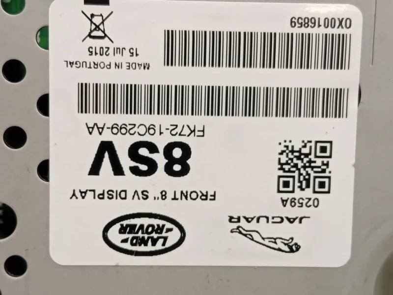 Display Multimediale FK72-19C299-AA Jaguar XE 2015