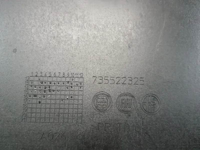 Pannello Rivestimento Portello INF POST 735522325 Fiat 500L 2013