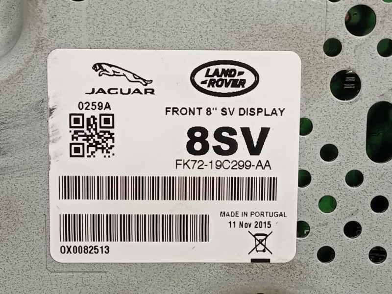 Display Multimediale FK72-19C299-AA Jaguar XE 2015