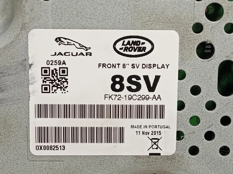 Display Multimediale FK72-19C299-AA Jaguar XE 2015