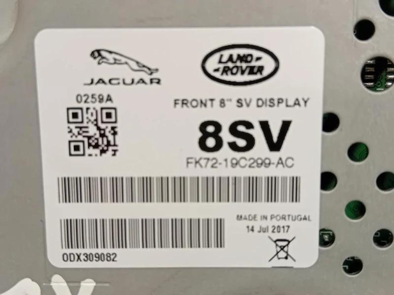 Display Multimediale FK72-19C299-AC Jaguar XE 2015