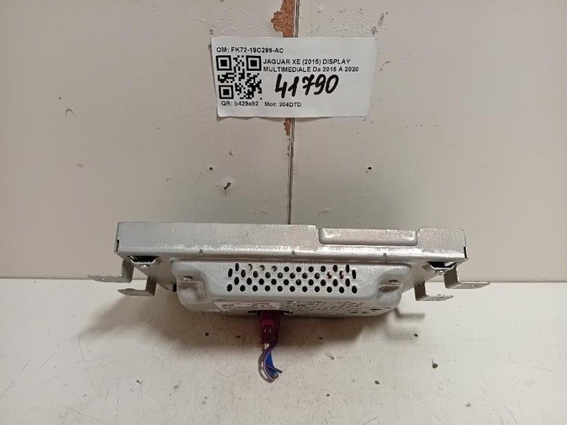 Display Multimediale FK72-19C299-AC Jaguar XE 2015