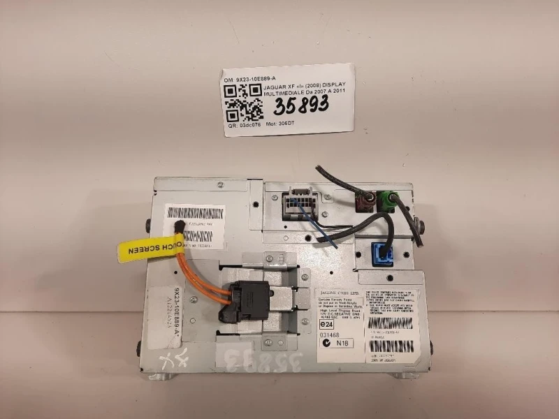 Display Multimediale 9X23-10E889-A Jaguar XF I 2008